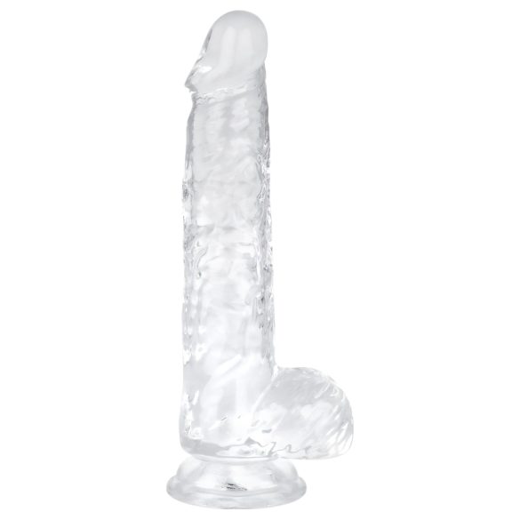 EasyToys - dildo sa testisima - 13,5cm (providan)