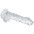 EasyToys - dildo sa testisima - 17cm (providan)