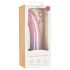 EasyToys Sirena - sjajni dildo - 19 cm (roze)