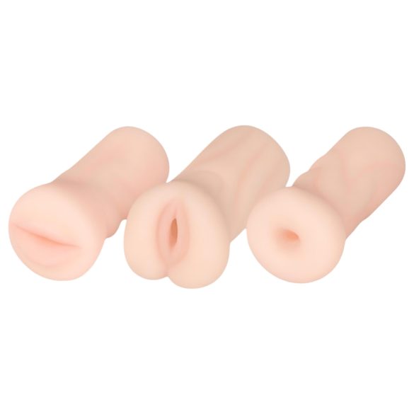 FWB - Iris Clark realistični set masturbatora (natur)