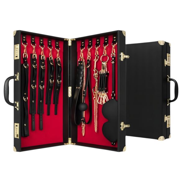Spavaće Fantazije - 11 delova BDSM set (crni)