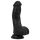 Easytoys - Realistični dildo sa testisima - 12 cm (crni)