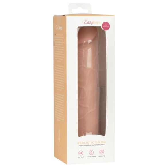 Easytoys - Realistični Dildo - 17,5 cm (prirodna boja)
