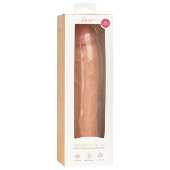 Easytoys - Realistični Dildo - 22,5 cm (prirodna boja)