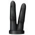 BUTTR Victory - dvostruki prstni analni dildo (crni)