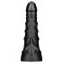 BUTTR Black Hawk - realistični analni dildo (crni)