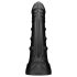 BUTTR Black Hawk - realistični analni dildo (crni)