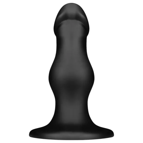 BUTTR FIM-92 - crni analni dildo sa vakuumskim postoljem