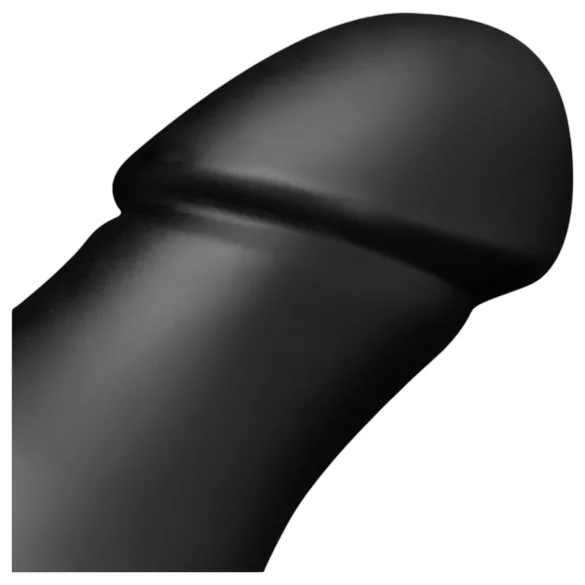 BUTTR FIM-92 - crni analni dildo sa vakuumskim postoljem