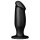 BUTTR AH-1 - crni analni dildo sa vakum bazom