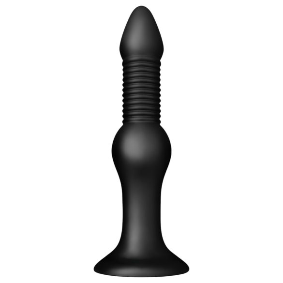 BUTTR Eksplozivna Glava - analni dildo (crni)