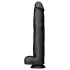 BUTTR Operation Dingo - džinovski crni dildo - 43 cm