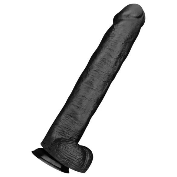 BUTTR Operation Dingo - džinovski crni dildo - 43 cm