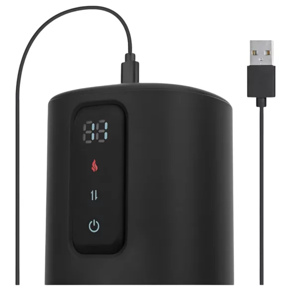 CRUIZR CX11 - grejni, pritisni masturbator (crni)