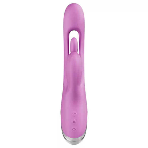 Good Vibes Only - vibrator za klitoris sa pokretnim prstom (ljubičasti)