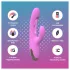Good Vibes Only - vibrator za klitoris sa pokretnim prstom (ljubičasti)