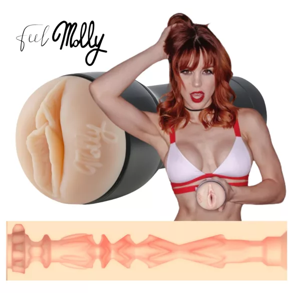 Kiiroo Molly Stewart - veštačka vagina - kompatibilna s PowerBlow (prirodno)