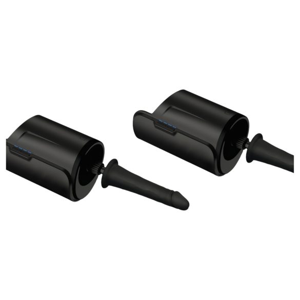 Kiiroo realistični vakuumski dildo - 19cm (crni)