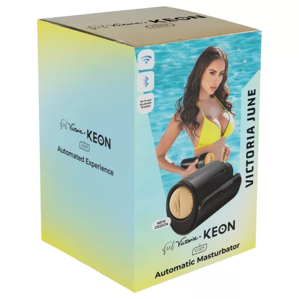 Kiiroo Keon Wifi + Viktorija Džun - masturbator (prirodna)