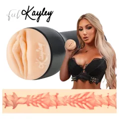   Kiiroo Kayley Gunner - realistična vagina - kompatibilna sa PowerBlow (naturalna)