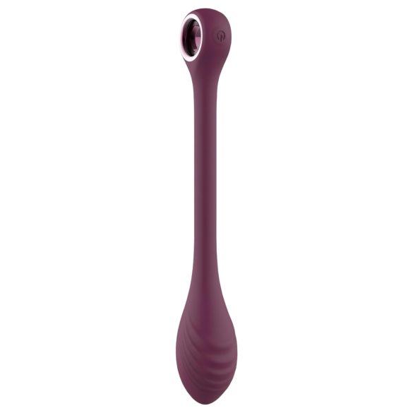 Glam - bežični vodootporni fleksibilni G-tačka vibrator (ljubičasti)