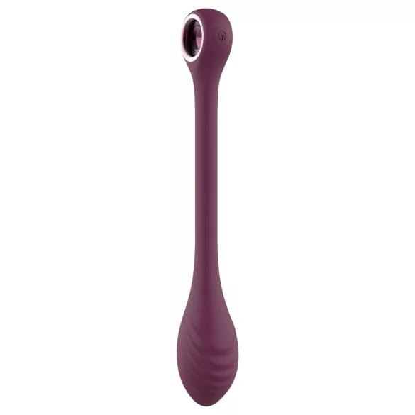 Glam - bežični vodootporni fleksibilni G-tačka vibrator (ljubičasti)
