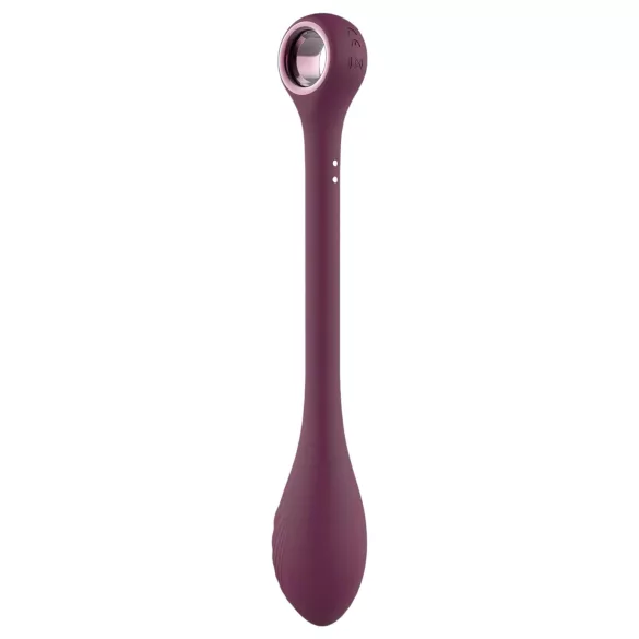 Glam - bežični vodootporni fleksibilni G-tačka vibrator (ljubičasti)
