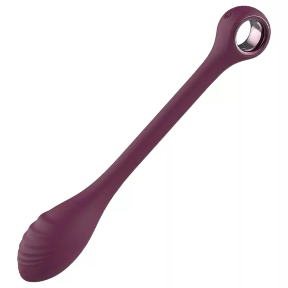 Glam - bežični vodootporni fleksibilni G-tačka vibrator (ljubičasti)