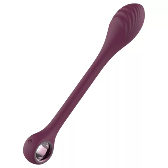Glam - bežični vodootporni fleksibilni G-tačka vibrator (ljubičasti)