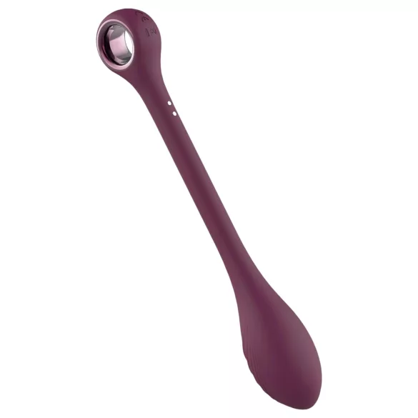 Glam - bežični vodootporni fleksibilni G-tačka vibrator (ljubičasti)