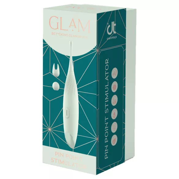 Glam - tačkasti klitoralni vibrator (zeleni)