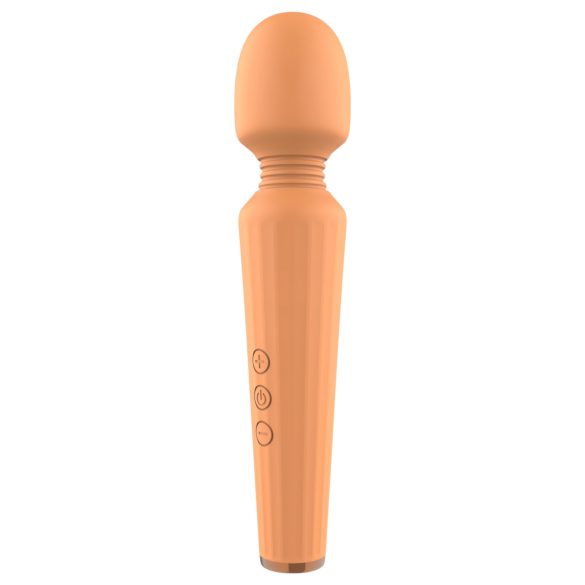 Glam - punjivi masažer vibrator (narandžasti)