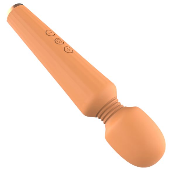 Glam - punjivi masažer vibrator (narandžasti)