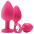 Flirt Analni Trening Set - Set Čepova (3 komada) - Roze