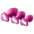 Flirt Analni Trening Set - Set Čepova (3 komada) - Roze