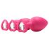 Flirt Analni Trening Set - Set Čepova (3 komada) - Roze