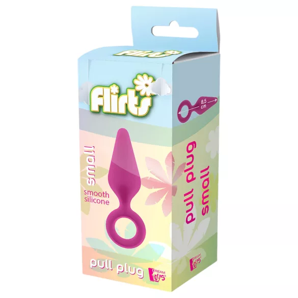 Flirts Pull Plug - mali analni čep (roze)