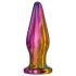 Glamour Glass - vrhunski, stakleni analni vibrator sa radiom (u boji)