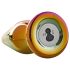 Glamour Glass - vrhunski, stakleni analni vibrator sa radiom (u boji)