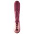 Dinky Jimmy K. Duo - punjivi vibrator sa klitoralnim nastavkom (crveni)