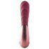 Dinky Jimmy K. Duo - punjivi vibrator sa klitoralnim nastavkom (crveni)