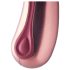 Dinky Jimmy K. Duo - punjivi vibrator sa klitoralnim nastavkom (crveni)