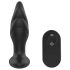 Mračne Želje Angelina - analni vibrator (crni)