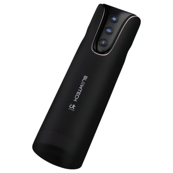 Dreamtoys Blowtech Čvrsto Držanje - vibrirajući masturbator (crni)