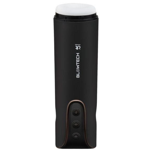 Dreamtoys Blowtech Čvrsto Držanje - vibrirajući masturbator (crni)
