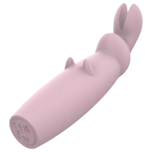 Nude Hazel - akumulatorski zec vibrator za klitoris (ljubičasti)