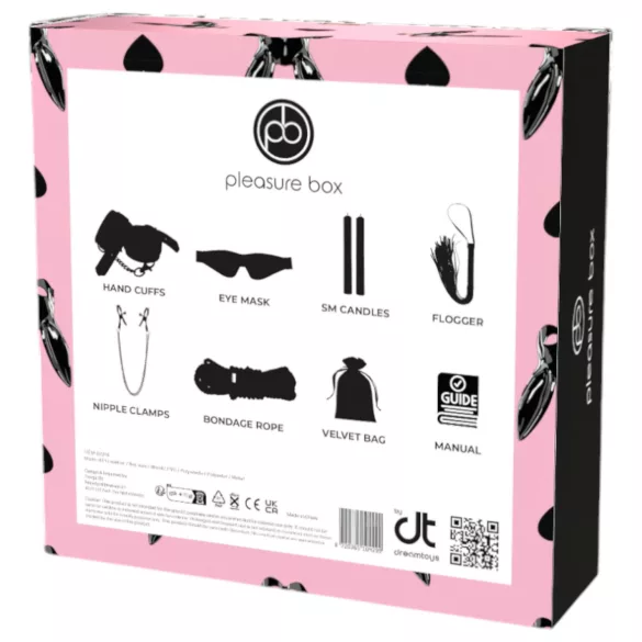 Pleasure Box Let's Go Kink - vezivanje set - 6 delova