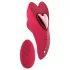 Dreamtoys Amour - set vibratora za nosive gaćice (crvene)