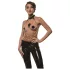 Guilty Pleasure Allure - set ogrlice i lanaca za telo (crni)