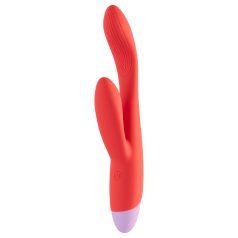   Dreamtoys Love Signal - G-tačka vibrator sa stimulacijom klitorisa (crveni)